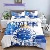 Cruzeiro Esporte Clube Pattern Bedding Home Decoration Birthday Gift (1 * duvet cover + 2 * pillowcase, without core)