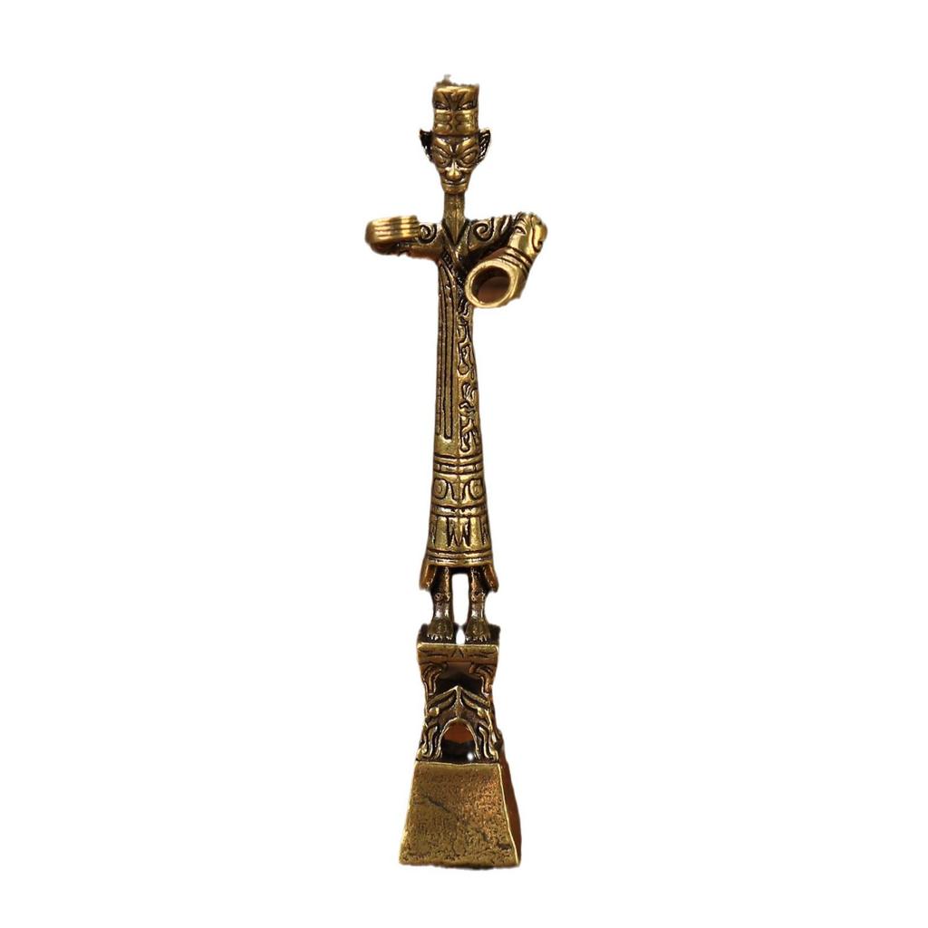 Sanxingdui Dali Ren Brass Crafts: National Trend Cultural & Creative Ornaments