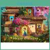 Förtrollande Disney Encanto Mirabel Födelsedagsparty Fotobakgrund Banner