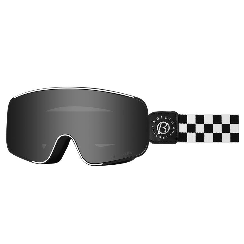 Smart Color-Changing Anti-Fog Polarized Motorcycle Goggles with Wind, Sand, and UV Protection