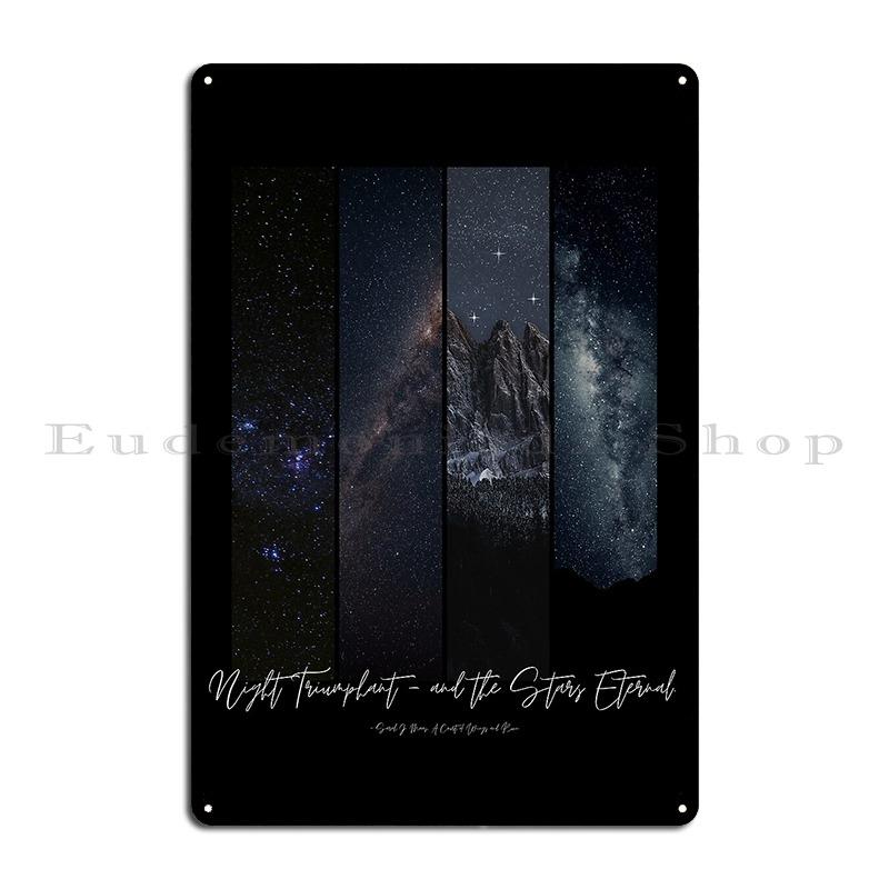 Velaris From Acotar SJM The City of Starlight ACOMAF Metal Plaque Wall Decor Garage Decoration Designer Tin Sign Poster