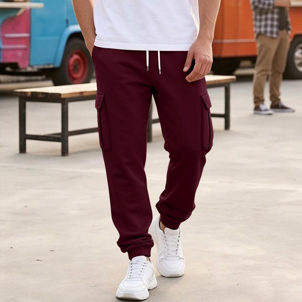 Men's Casual Athletic Pants for Spring and Fall