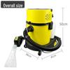 Powerful Fabric Sofa & Carpet Spray Extraction Cleaner: Integrated Vacuum and Washing Machine for Home & Commercial Use