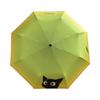 Fully automatic umbrella for both rain and wind resistance, student cartoon cute and lightweight folding, small and fresh sun um