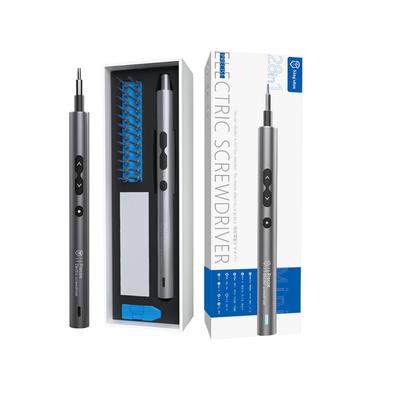 28 In 1 Precision Electric Screwdriver Set for Phone Laptop Magnetic Multifunctional Screwdriver with LED Light Lithium Battery