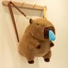 Fashionable Capybar Plush Toys Girls' Crossbody Bag for Girlfriends To Hold Flowers and Kapi Backpack Activity Gift Handbag