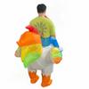 New Arrival Colorful Inflatable Rooster Costume Halloween Makeup Dance Party Holiday Decorations, Big Inflatable Rooster Costume