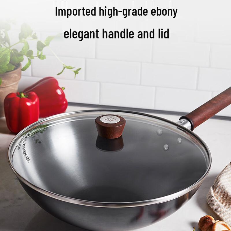 ZWILLING Premium Fine Iron Round Bottom Wok