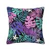 Hawaii Floral Tropical Flowers Leaves Cushion Cover x cm Polyester Throw Pillow Case Home Decoration Bedding Pillowcase