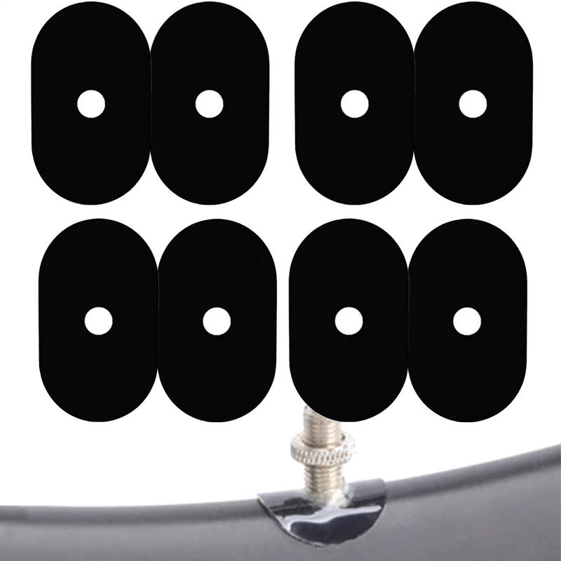 

Cycle Air Nozzle Rims Sticker 4X Cycle Tire Valve Sticker Valve Core Sticker Adhesive Protective Glue Pad for Mountain Road Tube CN