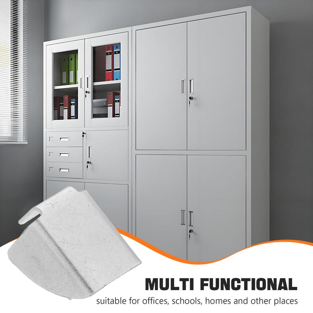 10 ks Klip na polici do kuchyně Podpora Kovový kolík do skříně Knihovna Úložný držák na spisy Držák Kovové kování