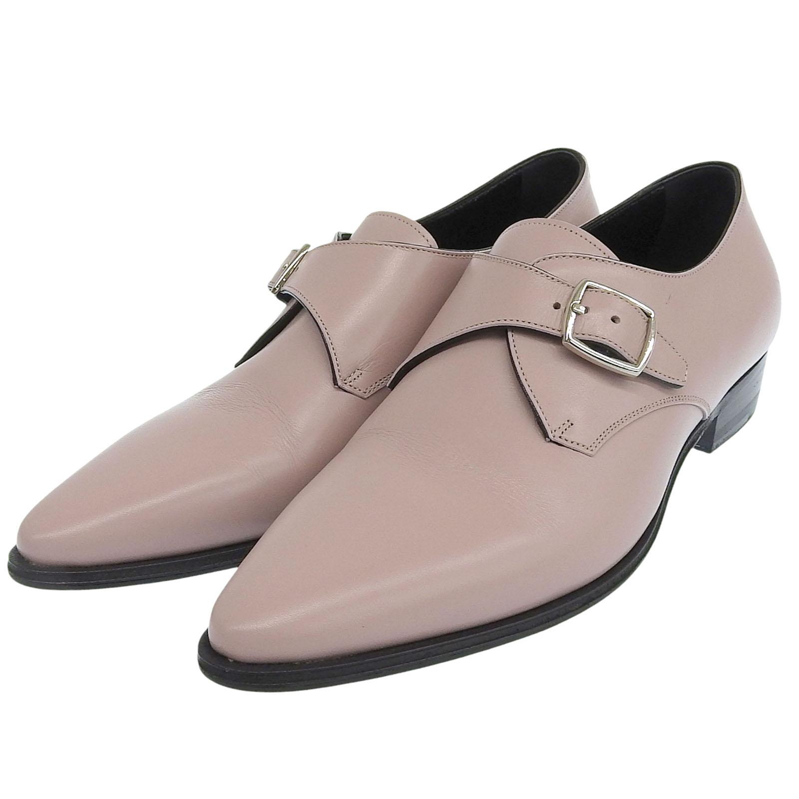 

Excellent CELINE Leather shoes JACNO Monk strap pink leather Women 36.5 Used