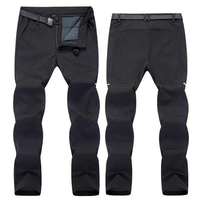 Men's and Women's Windproof Waterproof Fleece-lined Winter Hiking Pants