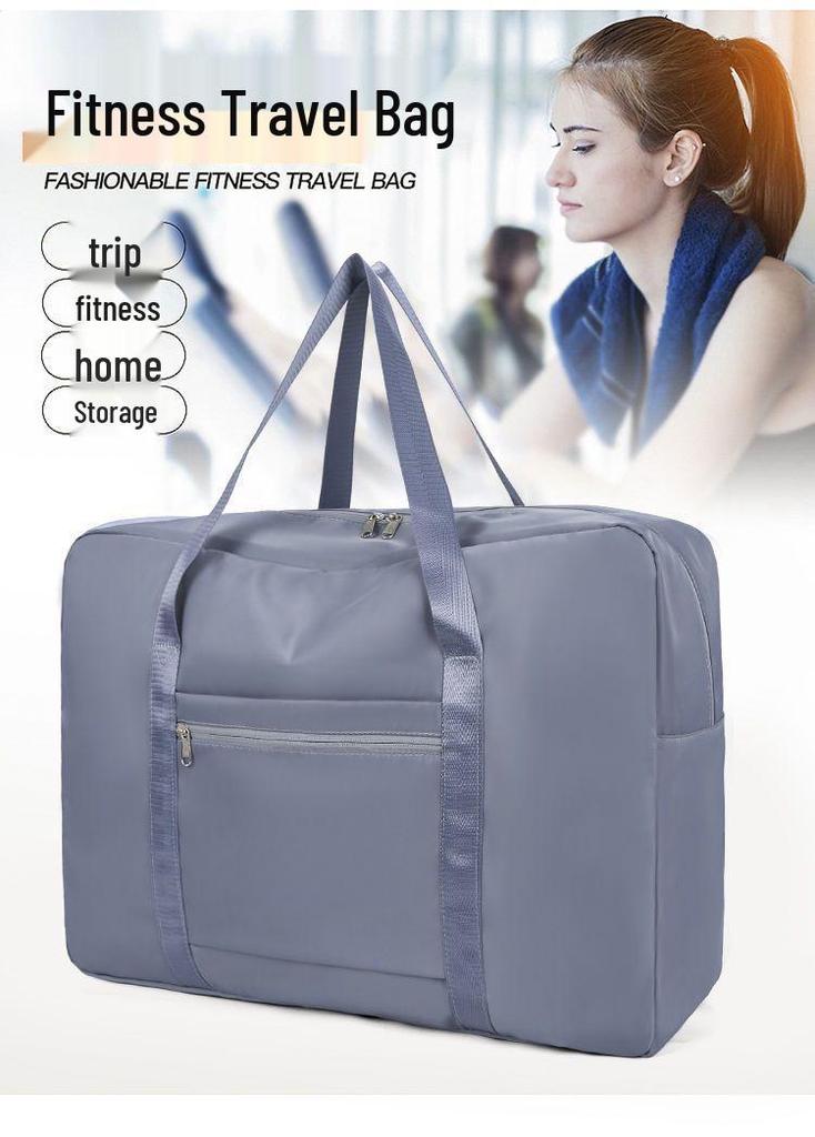 Foldable Large Capacity Travel Bag: Portable Handbag for Short Trips or Hospital