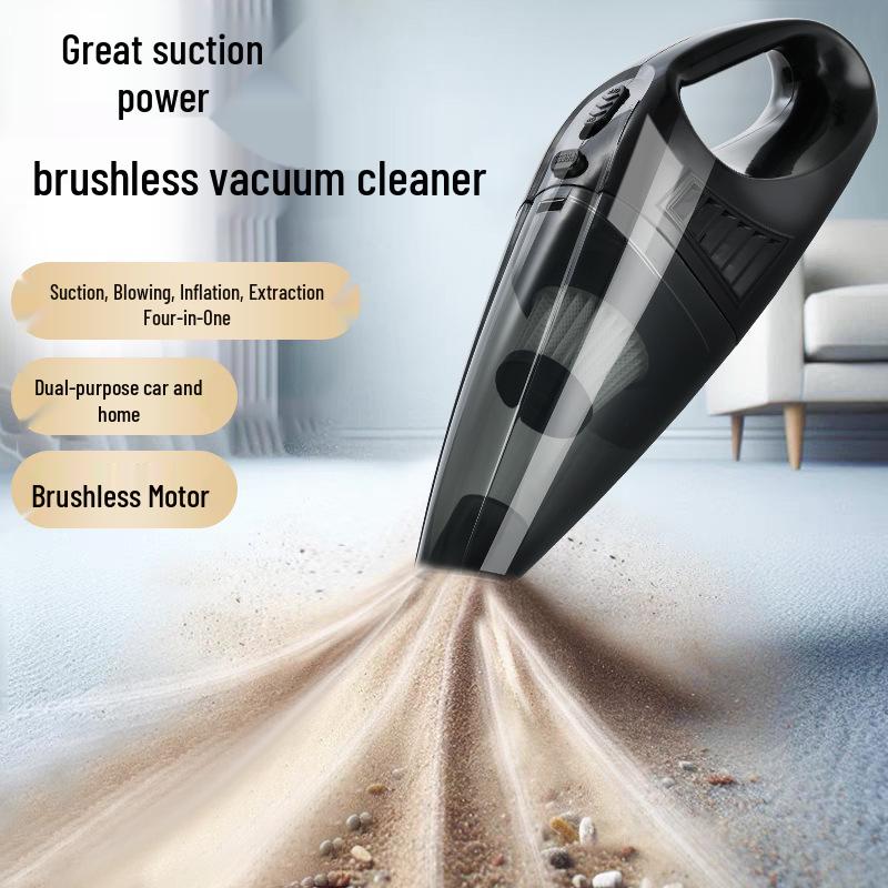 Wireless Handheld Car Vacuum Cleaner with Strong Suction Power