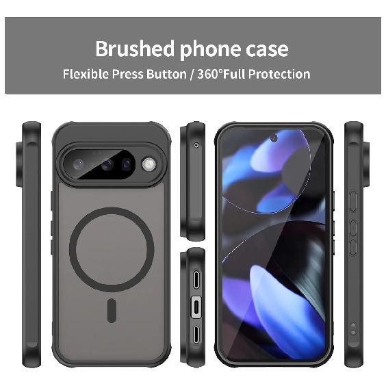 Phone Case For Google Pixel 10,strong Magnetic Shockproof Hybrid Phone Cover For Google Pixel 10