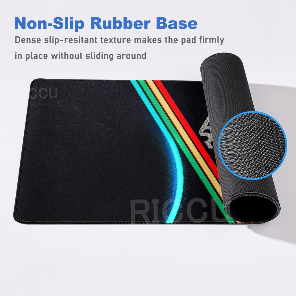 XXL 80x40cm HD A-ARC Raiders Spiel Anime Mauspads Rutschfest Verdickt Große Verriegelungskante Büro Zubehör Gaming Kissen Schreibtischunterlage