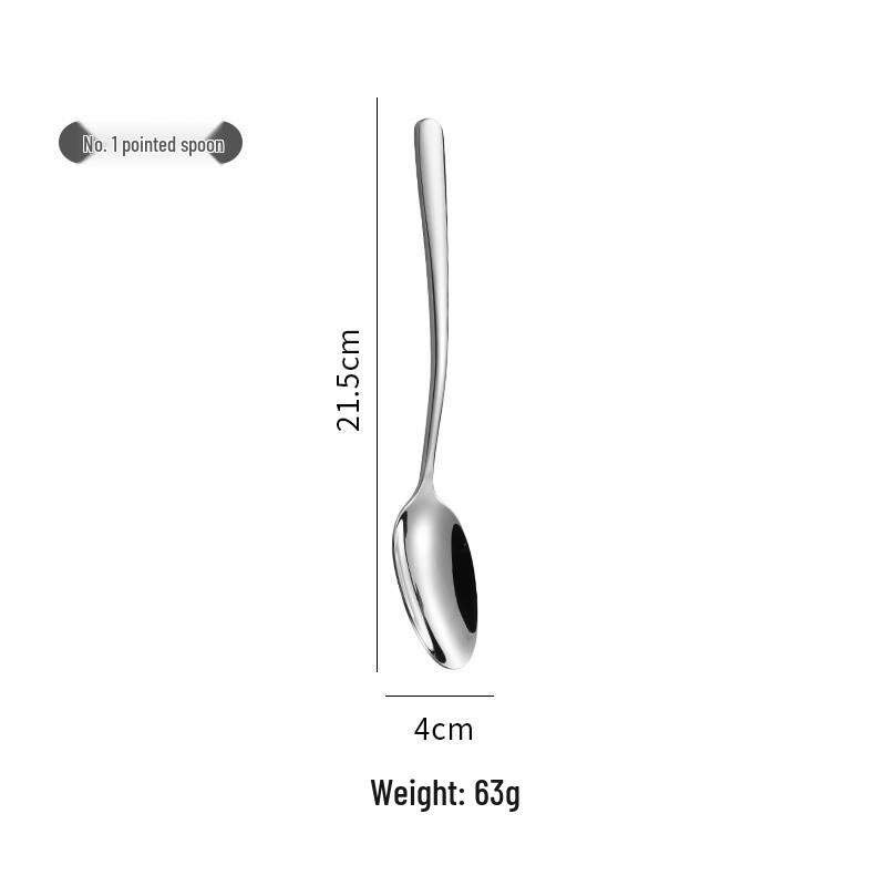 

Zhishi Thickened Stainless Steel Western Cutlery