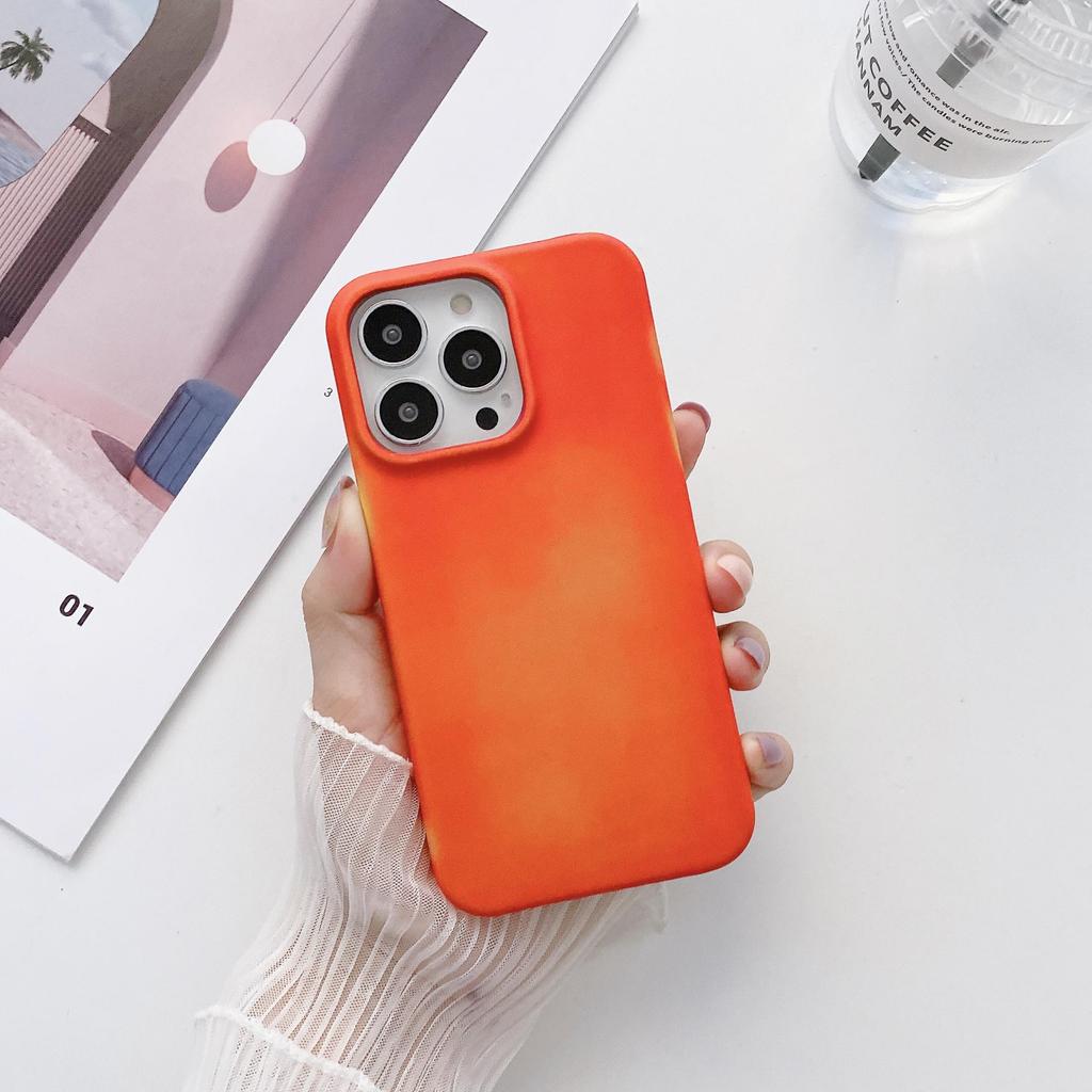 Thermal Sensor Heat Induction Case For iPhone 13 12 11 Pro Max Mini XR XS X 7 8 6 6S Plus SE 2020 Discoloration Phone Back Cover