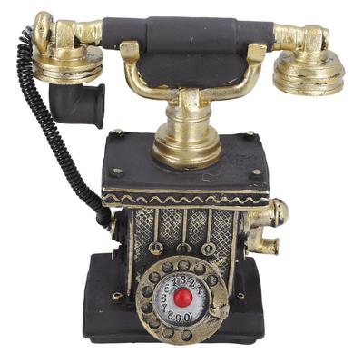 Large Retro Decorative Phone Model Vintage Style Synthetic Resin Telephone Home Decor for Desk Decoration Type 2