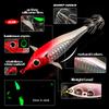 73/90mm Luminous Squid Jig Floating Fishing Lure Cuttlefish Bait Octopus Squid Jigs Baits Night Fishing Lures Glow Baits