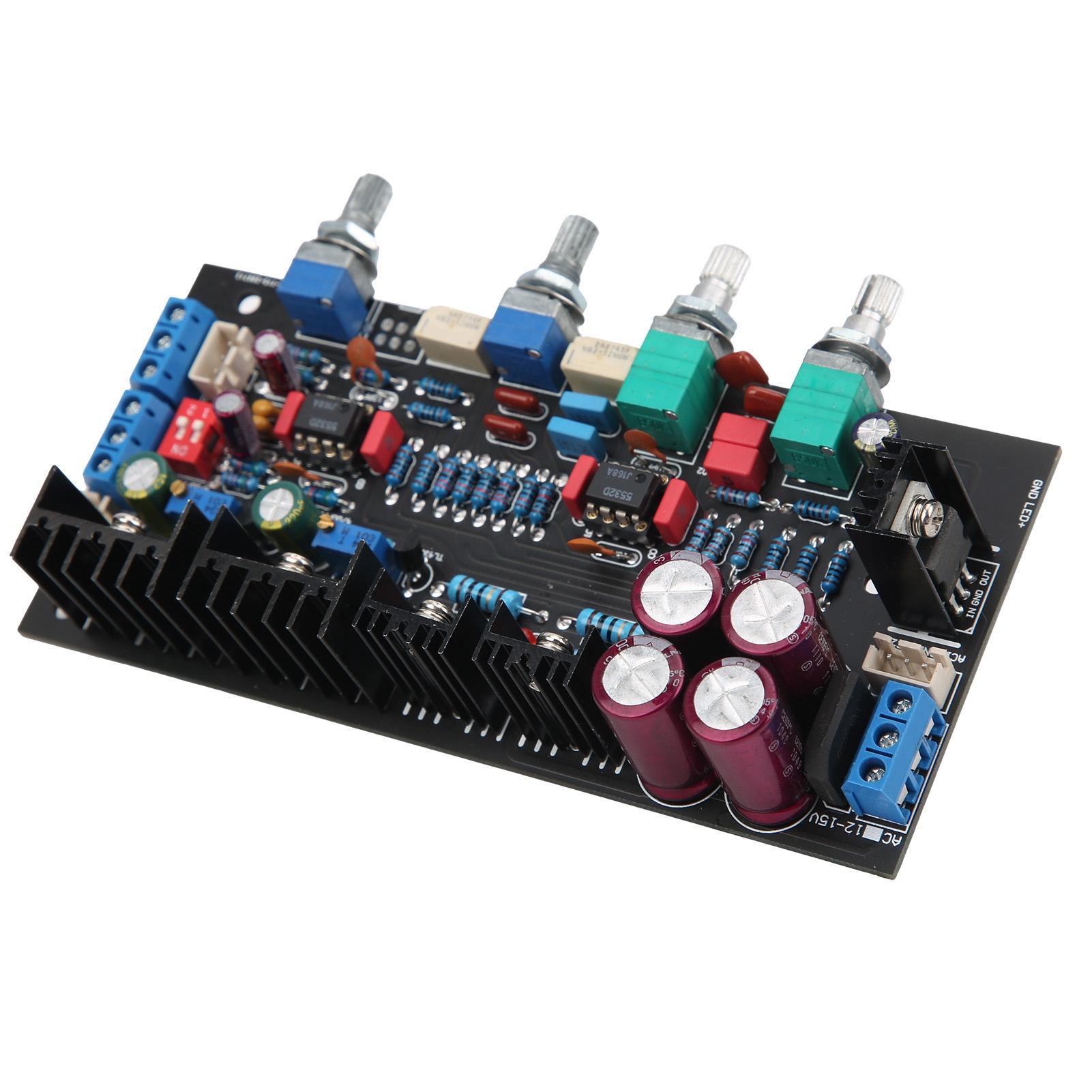 

Тонова плата A3 клас A HiFi передпідсилювач 4 ручки Компоненти керування модулем цифрового видалення звуку