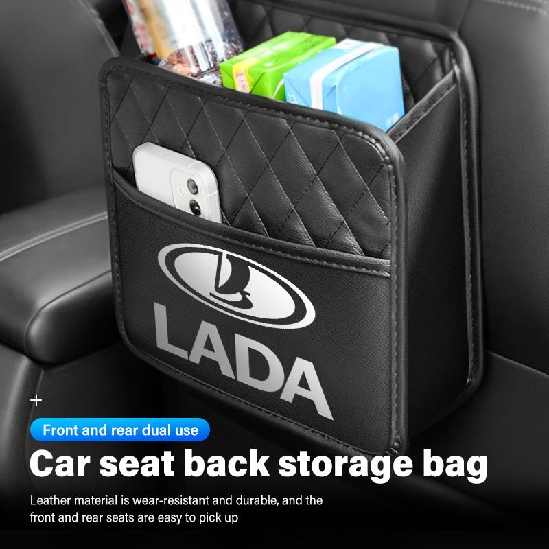 Car Backseat Storage Bag Large Capacity Pocket Hanger Collector For Lada Xray Granta Largus Kalina Largus Priora Samara 2110