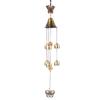 Retro Metal Wind Chime 6 Bells Vintage Butterfly for Outdoor Garden Patio Home Decor