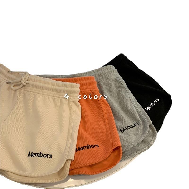 High Waist Shorts Women Summer Loose Slim Casual Wear Sports Black Wide Legs High Waist Home Pajama Pants