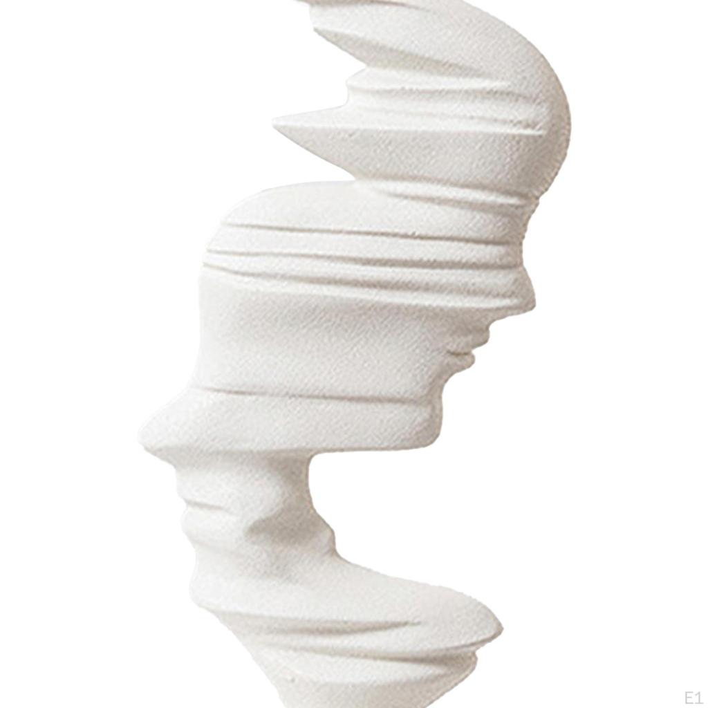 Figurka Ludzkiej Twarzy Dzieło Sztuki na Biurko i do Wnętrz