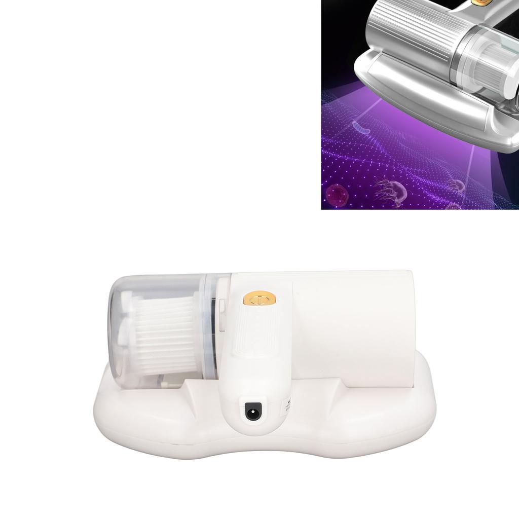 Mattress Vacuum Cln  Purple Light USB Charging Cordless Mite Vacuum Cln  with 20Kpa Suction Electric Mite Remov 