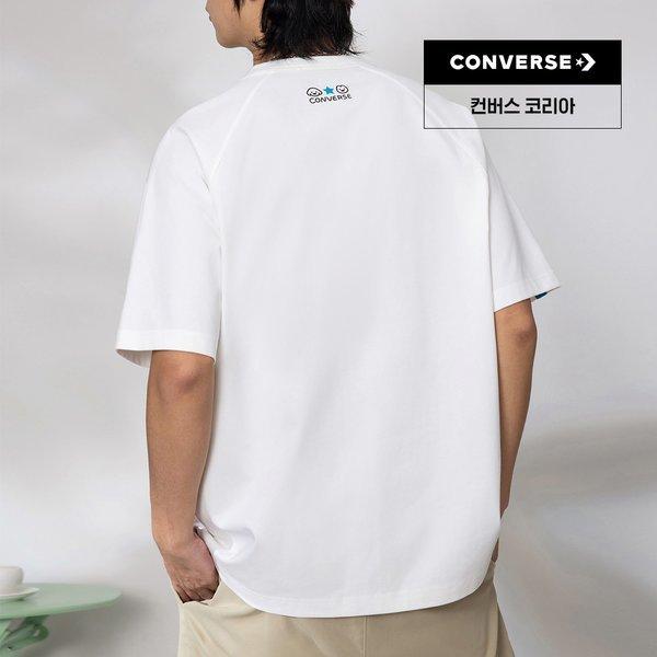 Converse Summer Ss Tee Vintage White Uck177 W70