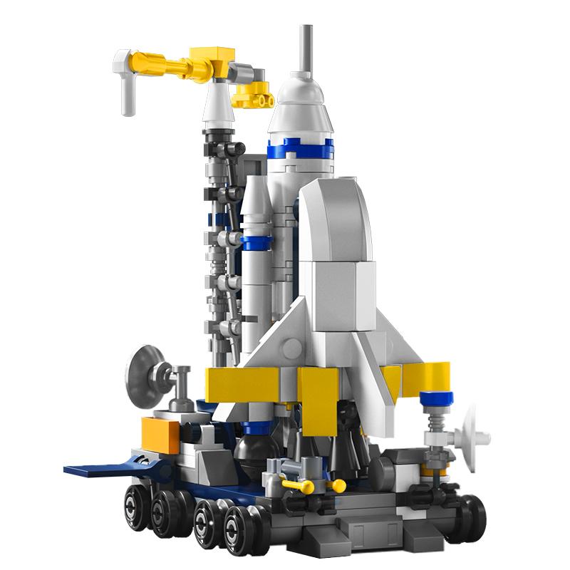 

Космическая ракета Конструктор Игрушки 319 деталей Детская серия космических аппаратов-носителей Сборная модель Игрушки Подарок на день рождения и праздник для мальчиков