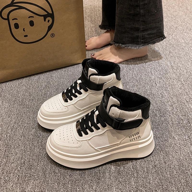 Women Shoes High Top Platform Casual Shoes for Women New Comfortable Sneakers Lightweight Walking Women Shoes Tenis
