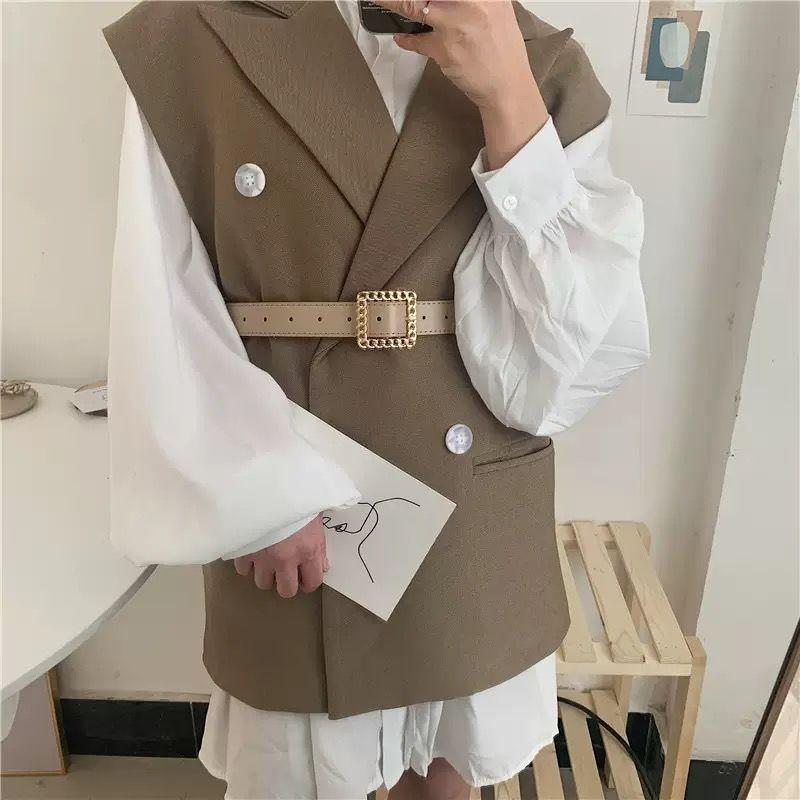 Fashionable Twisted Versatile Buckle Belt For Women Ideal For Seasonal Outfits