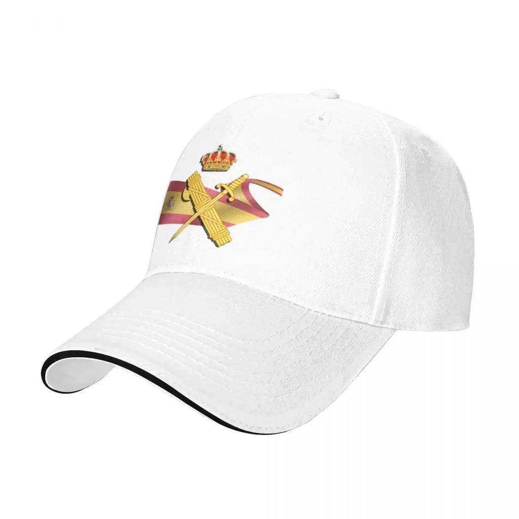 Tapfere Civil Guard Spanien Flagge Sport Baseballkappen Herren Druck Damen Strand Coquette Hut Schirmmütze
