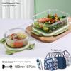UOSO Microwave-Safe Glass Lunch Box