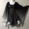 2024Wish Abito da Festa Rinascimentale Medievale da Donna a Maniche Lunghe Costume