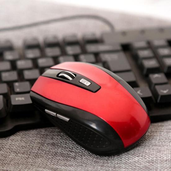 Souris de jeu sans fil 1200DPI 2.4GHz, récepteur optique USB, pour PC et ordinateur portable