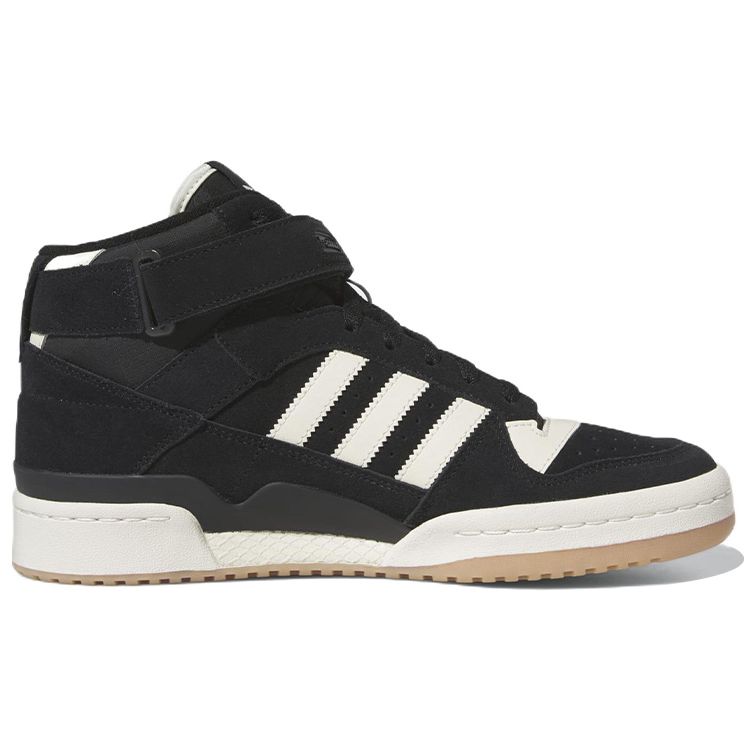 Adidas Forum Mid Black Cream Gum Unisex Sneakers Core-Black Cream-White FZ6252