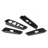 4pcs Carbon Fiber Pattern Window Lift Panel Switch Cover Trim Fit for Nissan Sylphy Sentra 2020