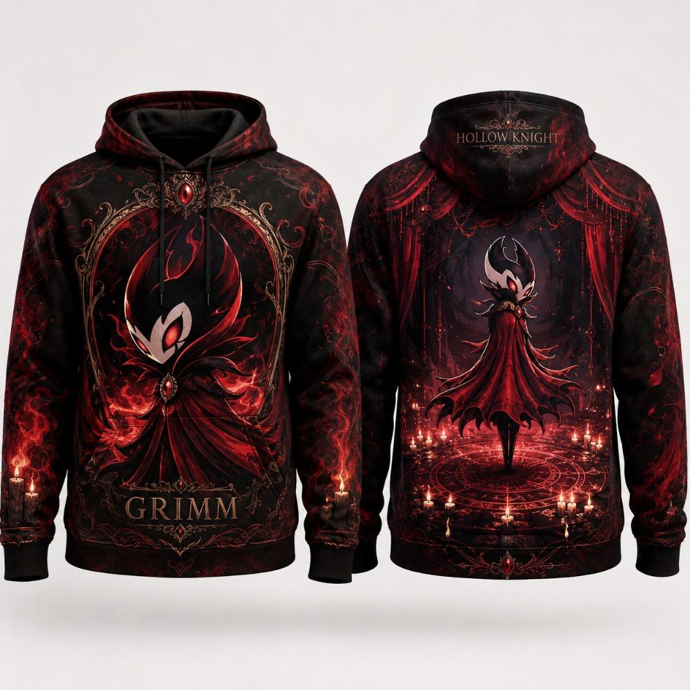 Dark Fantasy Crystal Cave Knight 3D Print Hoodie Unisex Polyester Pullover