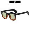 Unisex Hip-Hop Square Frame Sunglasses New Fashion Trend UV Protection Sun Glasses for Outdoor Streetwear