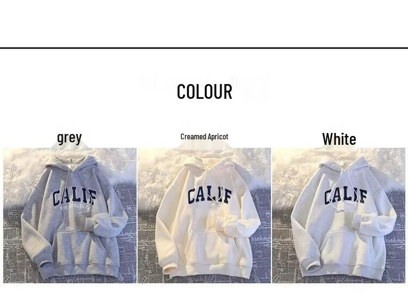 Sudadera con capucha para niño forrada de terciopelo: Acogedor, Moderno y de Corte Holgado para Otoño e Invierno