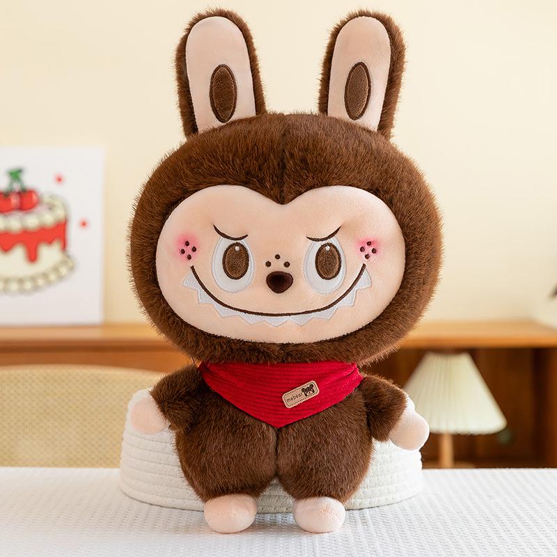 Golden Mink Velvet Plush Doll - Stylish Girl's Birthday Gift
