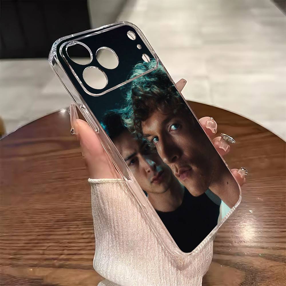 H-Heated Rivalry Phone Case For iPhone 17 16 15 14 13 12 11 Mini Pro Max Plus Transparent Cover