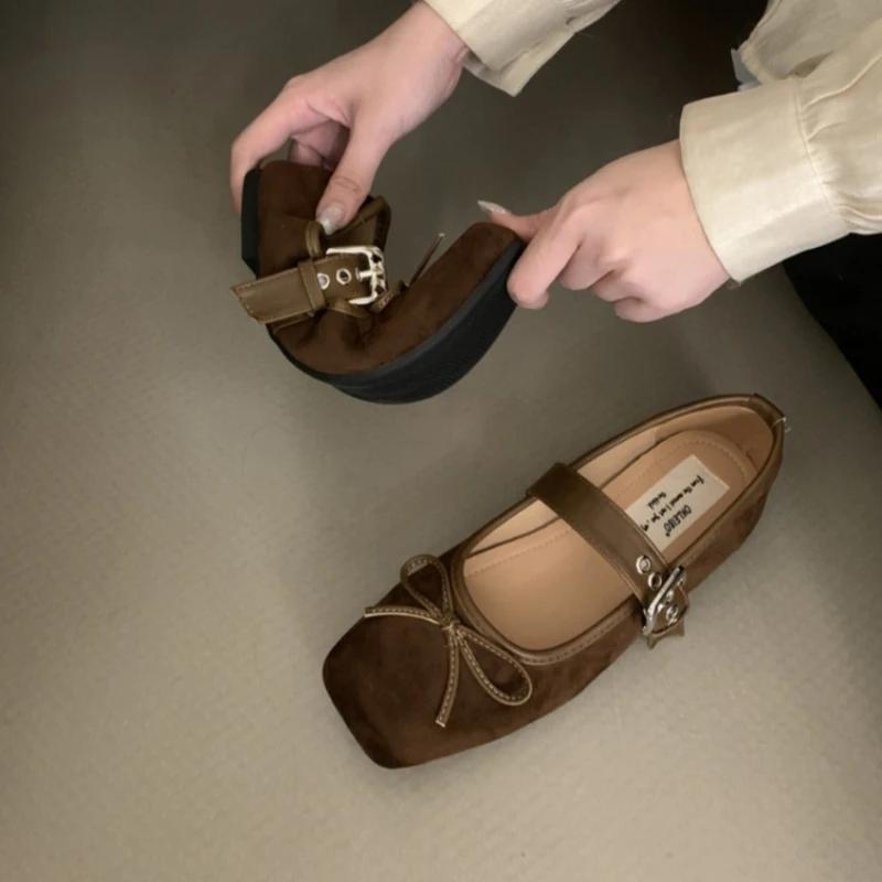 2025 New Fashion Women's Flat Shoes Round Toe Leopard Print Casual Shoes Ladies Breathable Slip-on Outdoor Soft Mary Jane Shoes