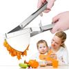 Potato Ricer Stainless Steel Potato Masher Heavy Duty Potato Ricer Masher For Baby Food Fruit Vegetable Juicer