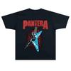 Verano 100% Algodón Pantera Band Periphery, Camisetas de Manga Corta para Hombre y Mujer, Metal Rock Europeo y Americano