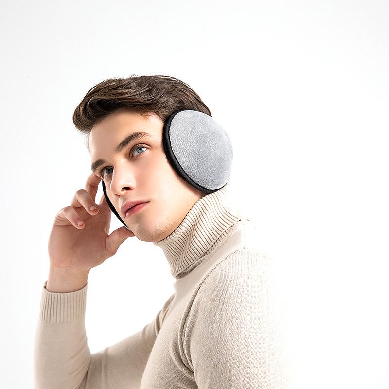 Men's Warm Earmuffs for Winter - Oversized Ear Cups, Unisex (For Men & Women), Ear Warmers, Adult Size, Korean-Style